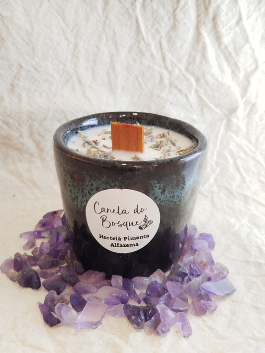 Vela Hortelã-Pimenta e Alfazema