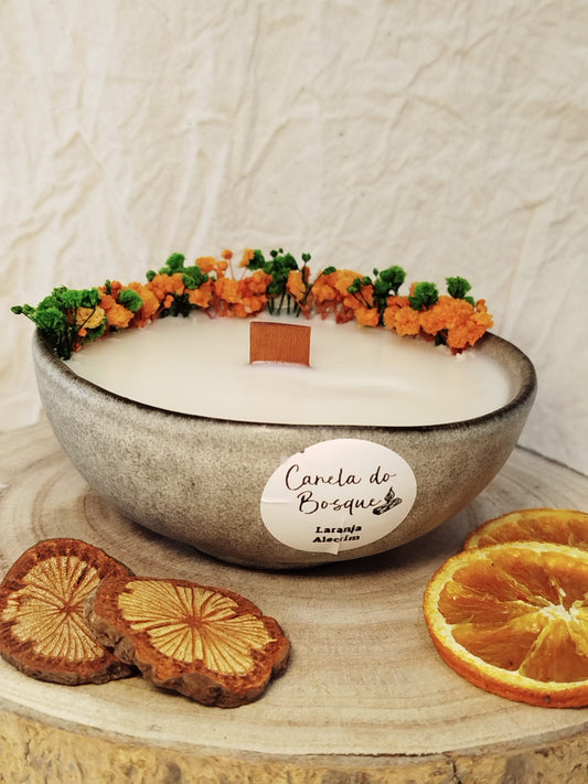 Vela Laranja e Alecrim